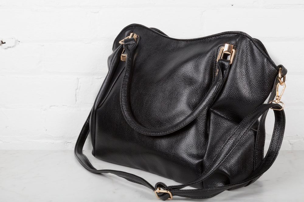 Leather handbag